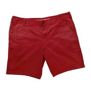 Mossimo Suply Co Men's Casual Bermuda Short Pants Chino 5-pocket Red Size:42